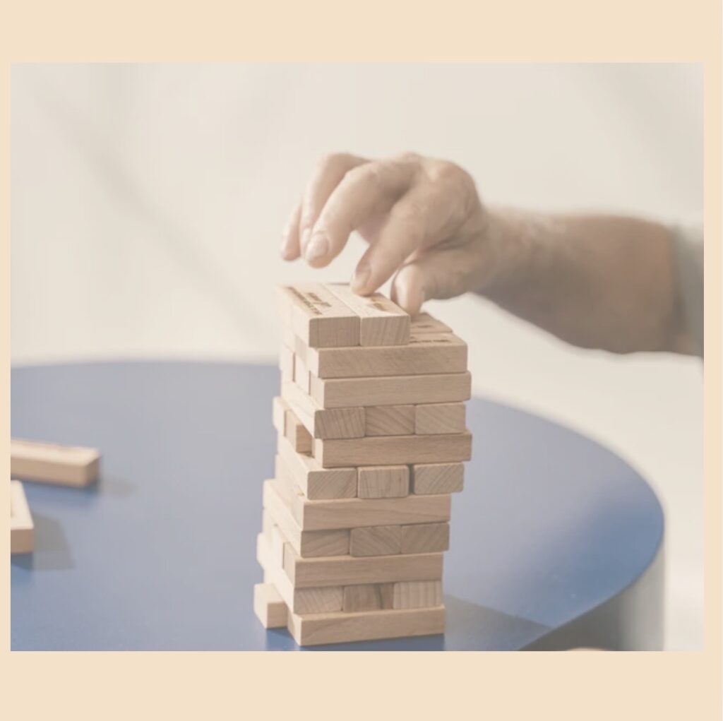 ジェンガやった事ありますか？